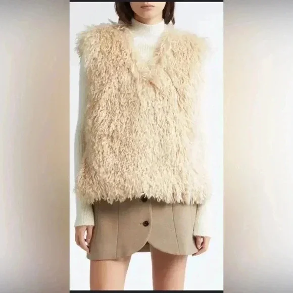 Sherpa Vest in XL Cream Terra an Sky - Picture 1 of 10